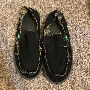 Black Sanuk Shoes